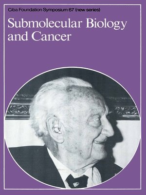 cover image of Submolecular Biology and Cancer
